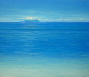 Silhouette From Beau Vallon