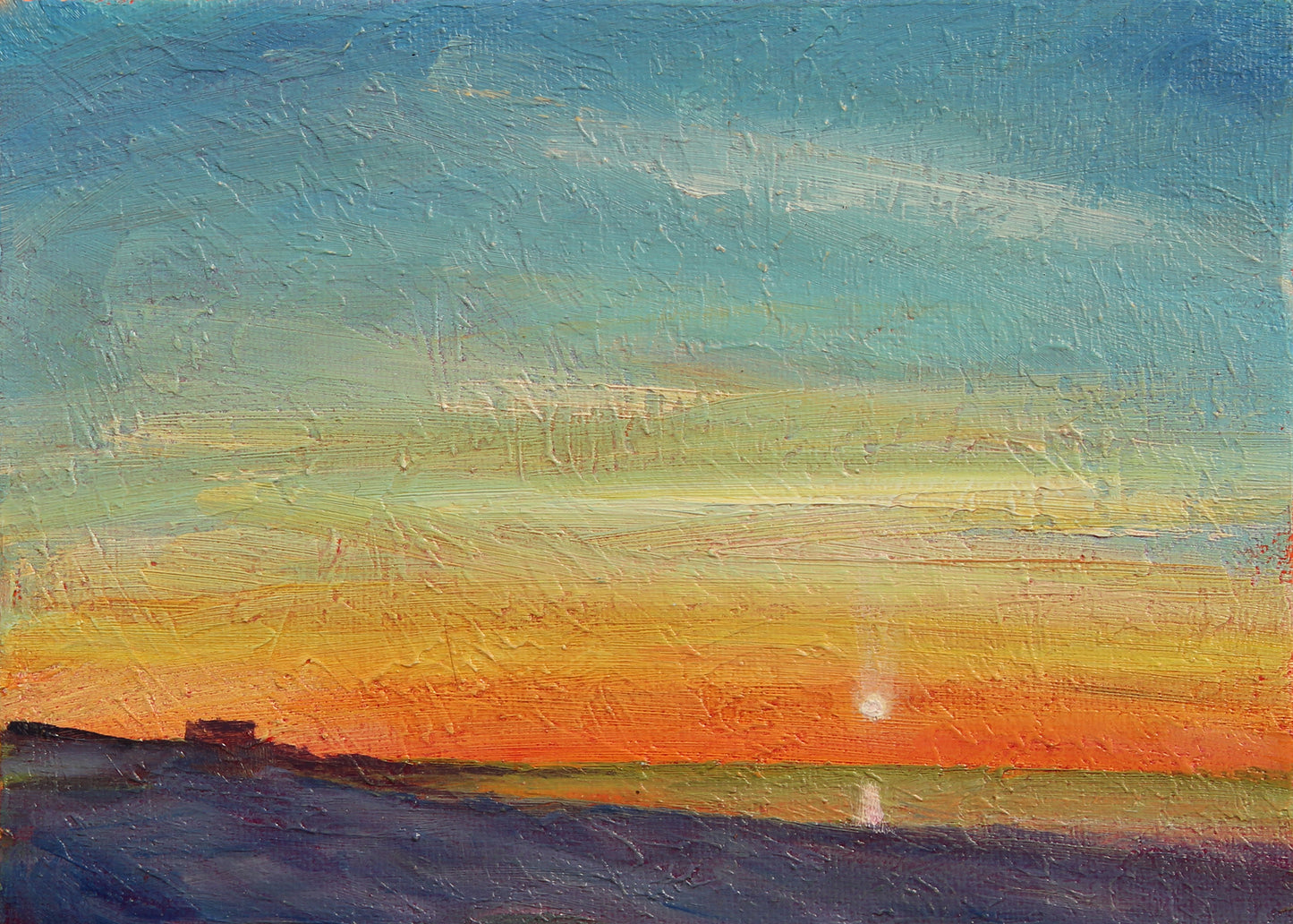 Brancaster Sunset. SOLD