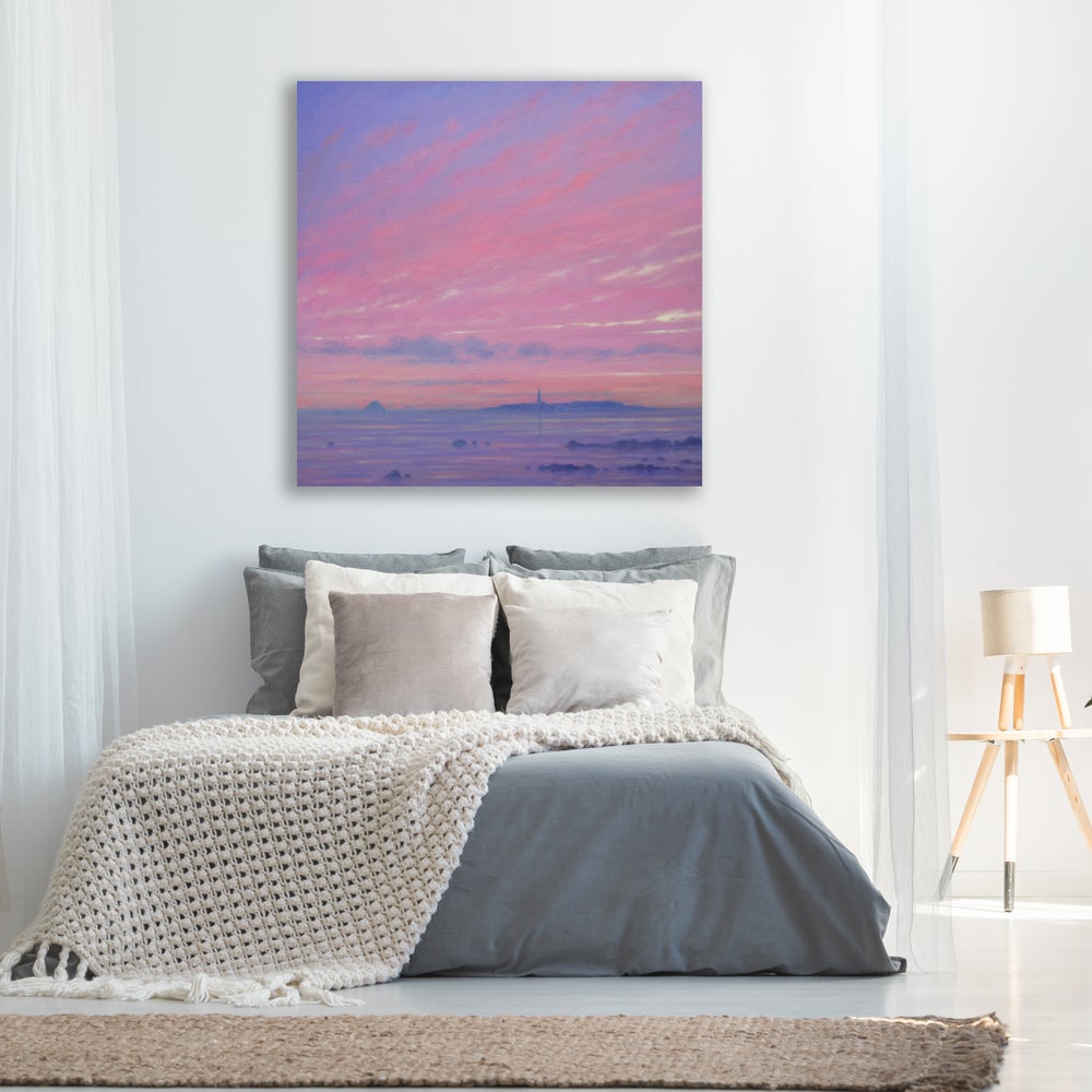 Dawn Over Ailsa Craig With Pladda Island