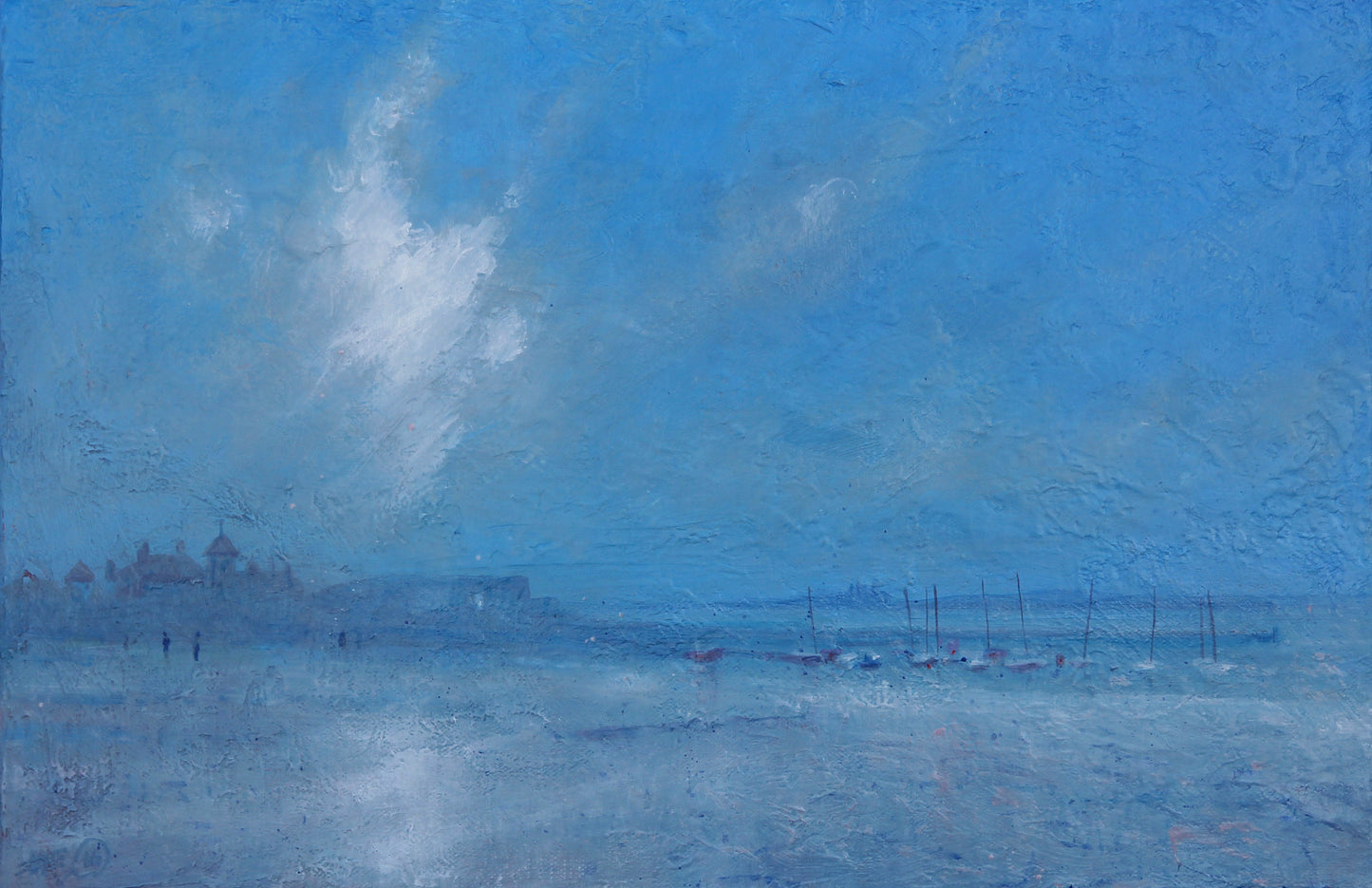 Dunstanborough, From Beadnell Bay