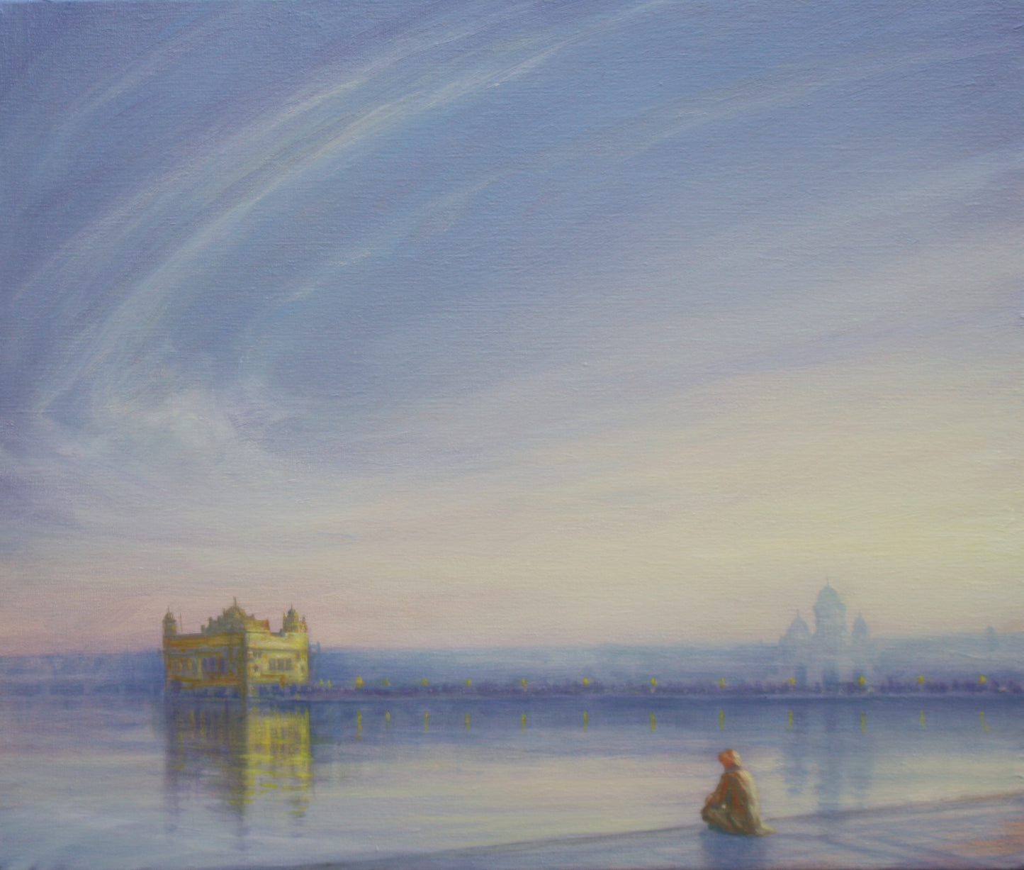 Evening At The Golden Temple, Amritsar.