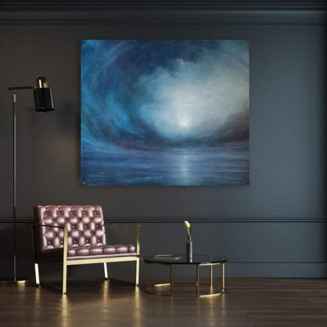 beach wall art, beach canvas prints, seascape paintings, seascape art, india wall art, derek hare wall art, living room art, ocean art prints, bedroom art, Bedroom art, sea art print, Landscape paintings, horizon wall art, Bahamas wall art, sunrise wall art