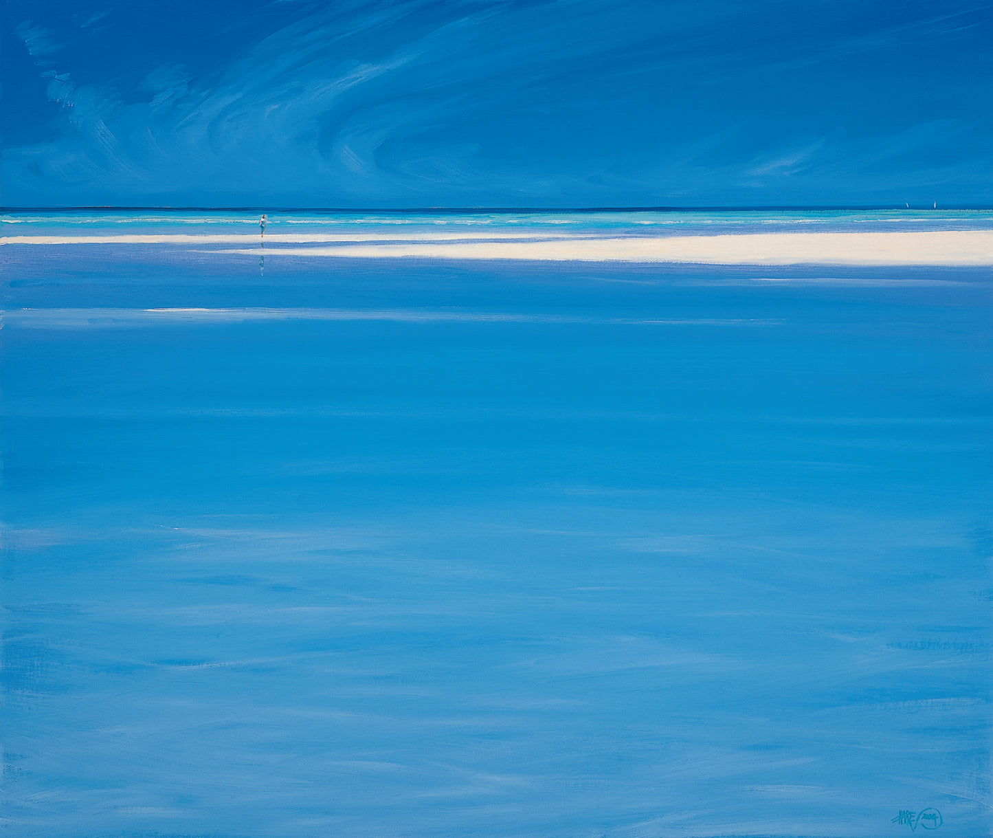 Walking The Flats On Alphonse.