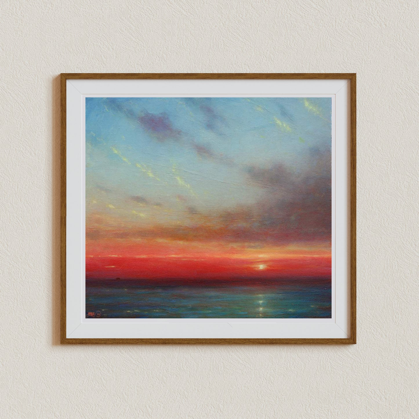 Beach Canvas Art, Seascape Painting, Bahamas Painting, Ocean Wall Art, Scenery Canvas Art Print, Sunset Art Prints, Signed by Artist, Limited Edition Art