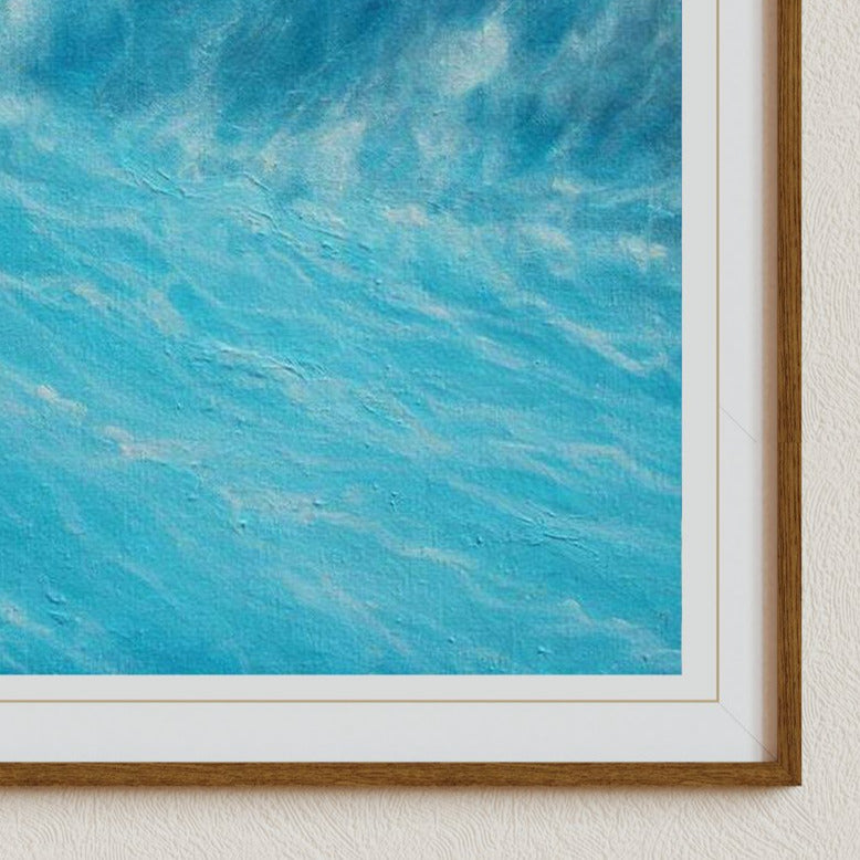 Ocean Canvas Art, Sea Wall Art, Seascape Painting, Ocean Painting, Rough Sea Art, Living Room Art, Signed by Artist, Beach Gift Art Painting