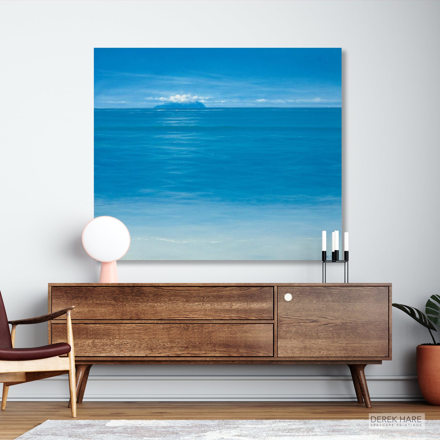 Silhouette From Beau Vallon