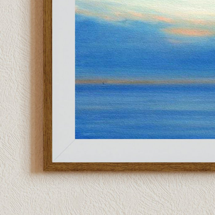 Sunrise Wall Art, Scenery Canvas Art, India Wall Art, Ocean Art, Seascape Painting, Living Room Art, Signed by Artist, Sunrise Art Prints, Landscape paintings