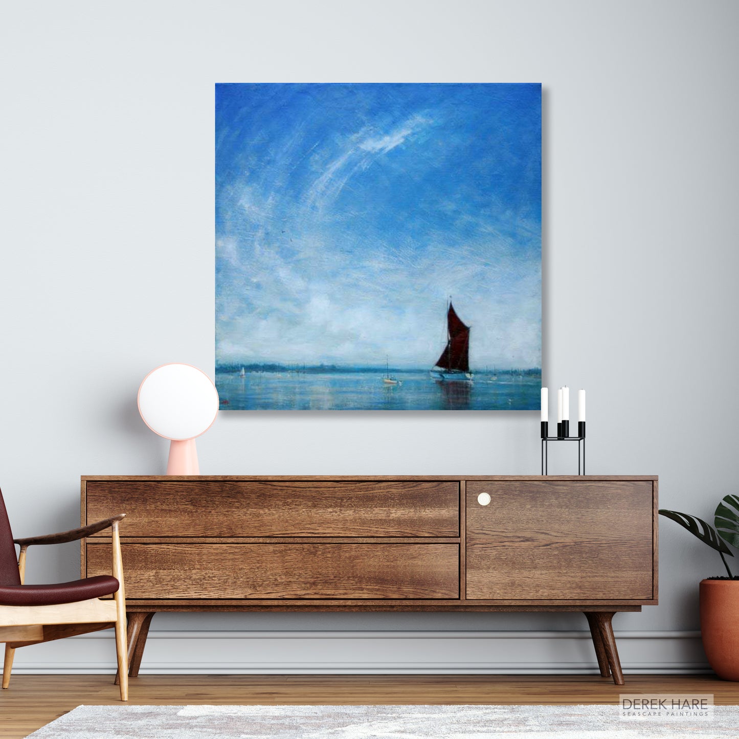 Sailing Barge At Maldon