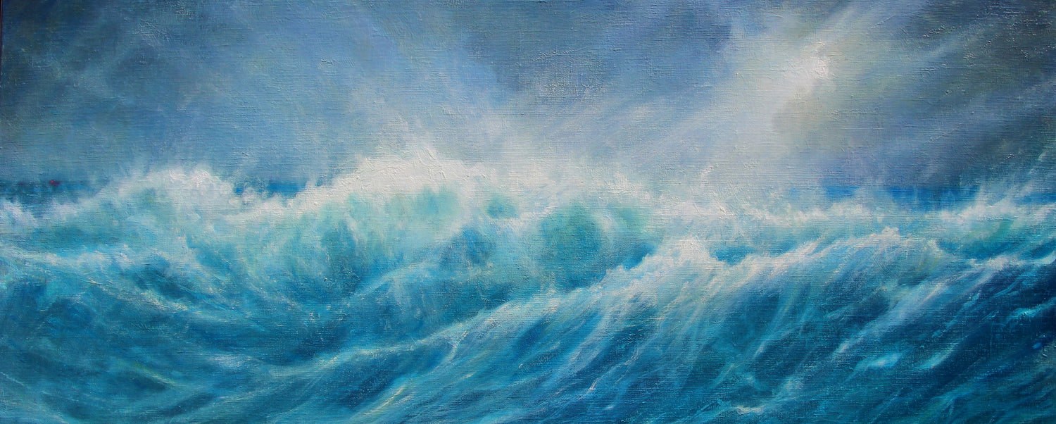 United Kingdom, Seascape painting, Seascape Wall Art by Derek Hare