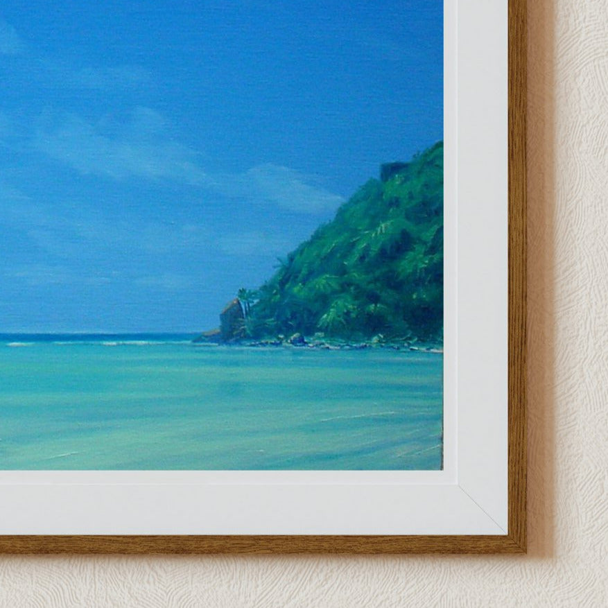 Beach Canvas Art, Seascape Painting, Bahamas Painting, Ocean Wall Art, Scenery Canvas Art Print, Sunset Art Prints, Signed by Artist, Limited Edition Art