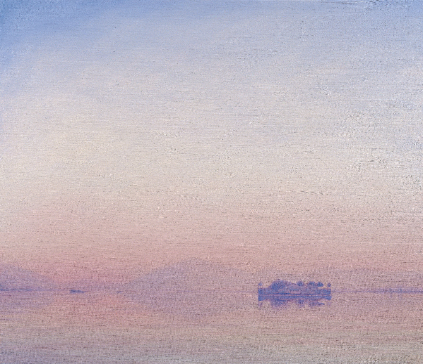 Dawn Near Jaipur Seascape painting by Derek hare