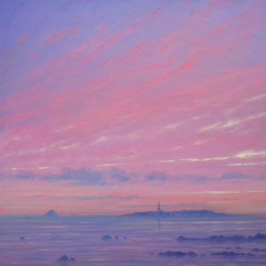 Dawn Over Ailsa Craig, With Pladda Island