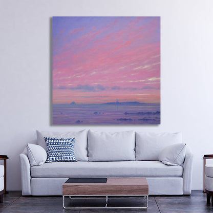 Dawn Over Ailsa Craig With Pladda Island