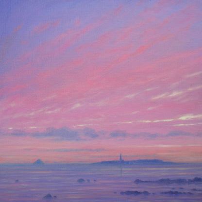 Dawn Over Ailsa Craig With Pladda Island