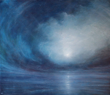 Eye Of The Storm.  From An Original Oil Painting By Derek Hare