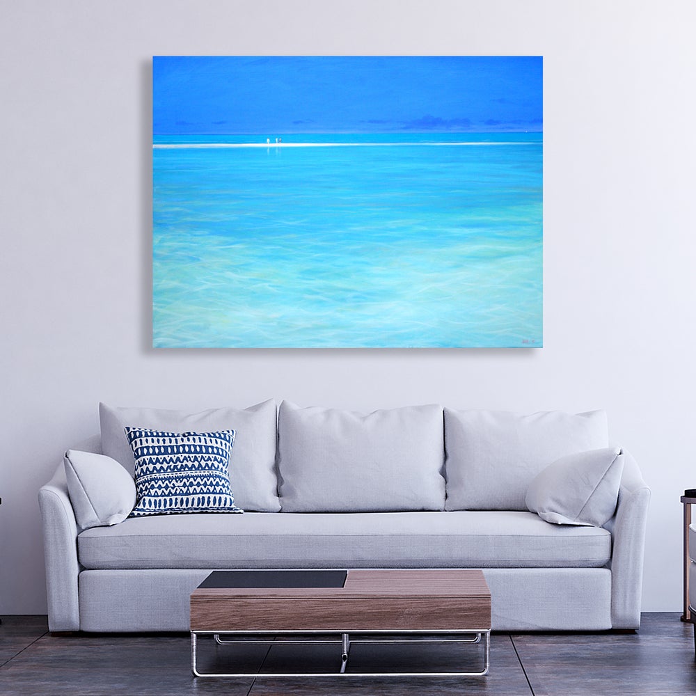 Figures On The Sandbar