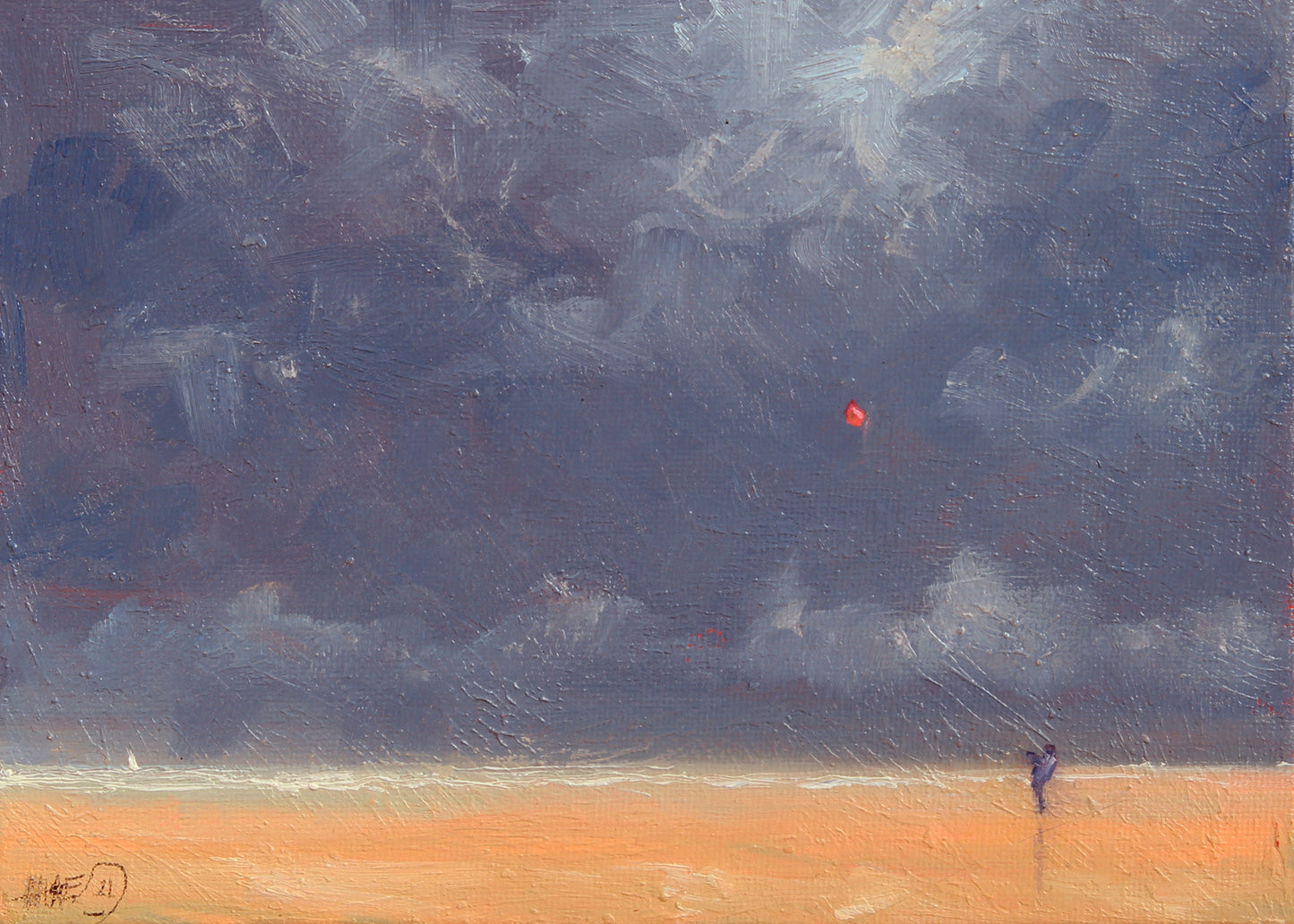 Kite Flyer    SOLD