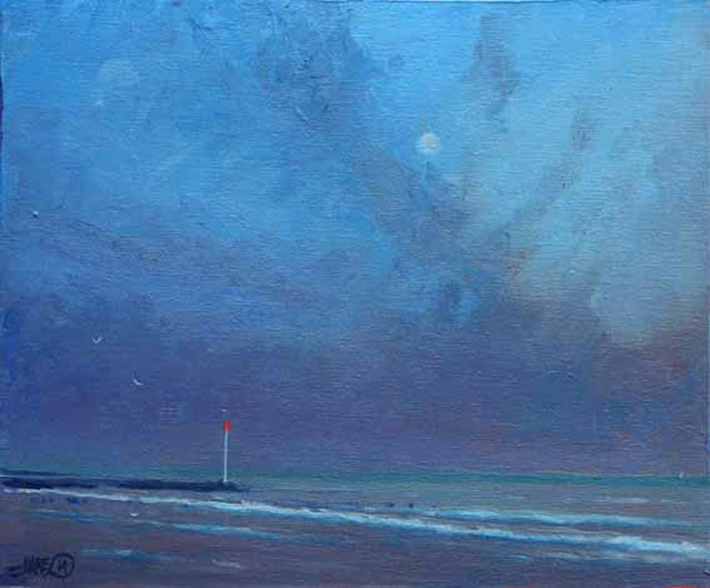 Moonrise At Ferring