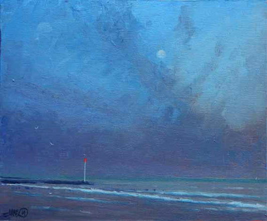 Moonrise At Ferring