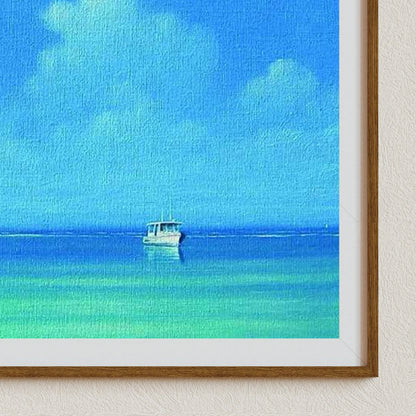 beach wall art, beach canvas prints, seascape paintings, seascape art, india wall art, derek hare wall art, living room art, ocean art prints, bedroom art, Bedroom art, sea art print, Landscape paintings, horizon wall art, Bahamas wall art
