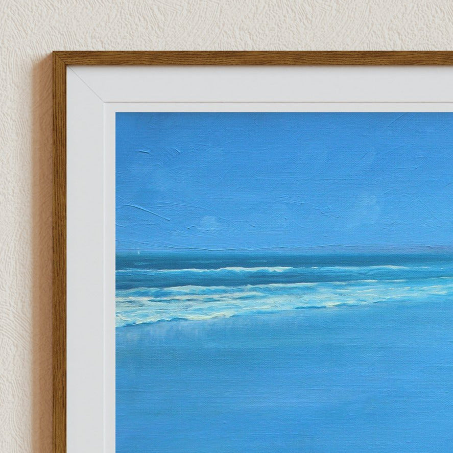 Beach Wall Art, Seascape Painting, Algarve, Portugal, Coastal Art Decor, Ocean Art, Beachshore Canvas, Signed by Artist, Beach Art Gift
