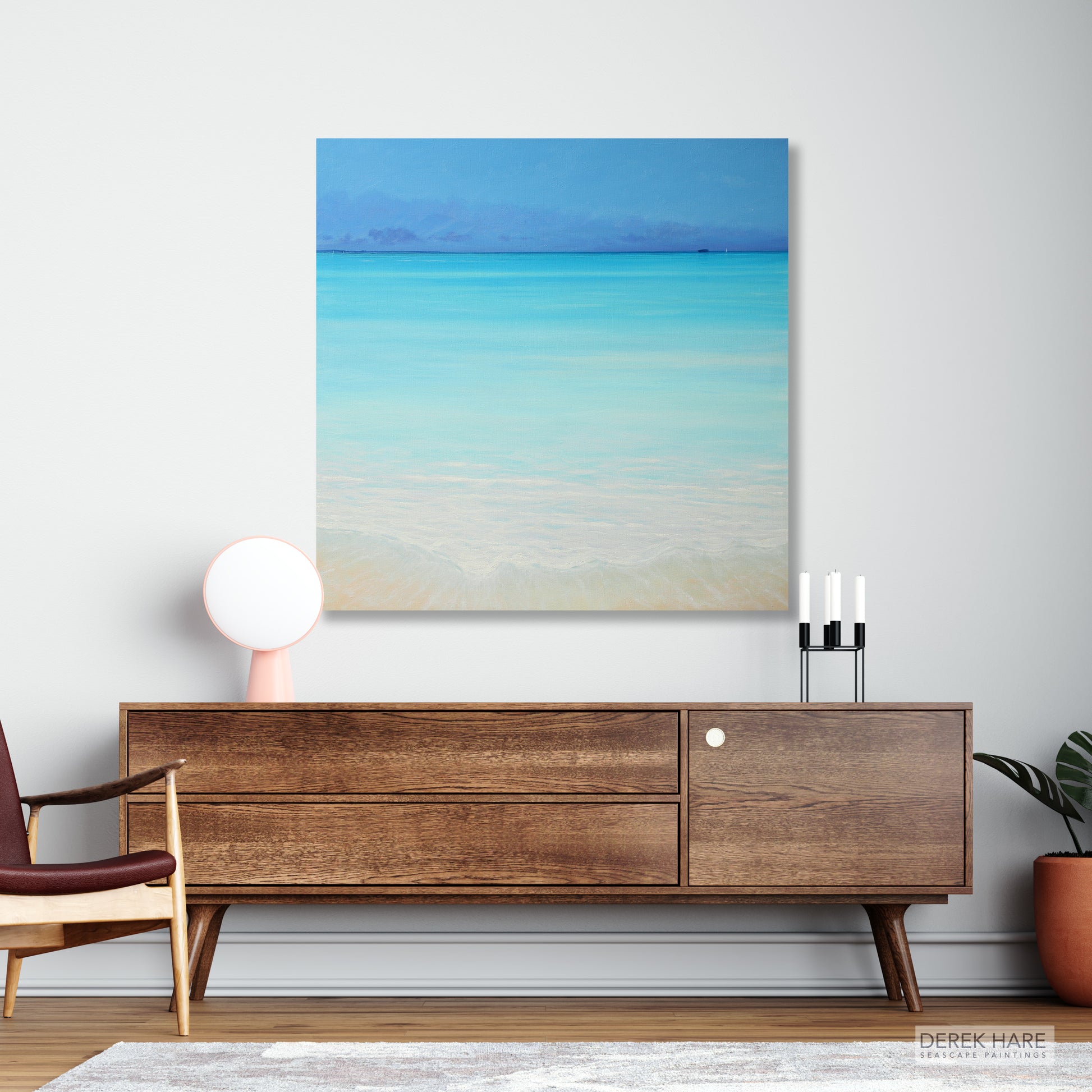 Beach Canvas Art, Seascape Painting, Bahamas Painting, Ocean Wall Art, Scenery Canvas Art Print, Sunset Art Prints, Signed by Artist, Limited Edition Art
