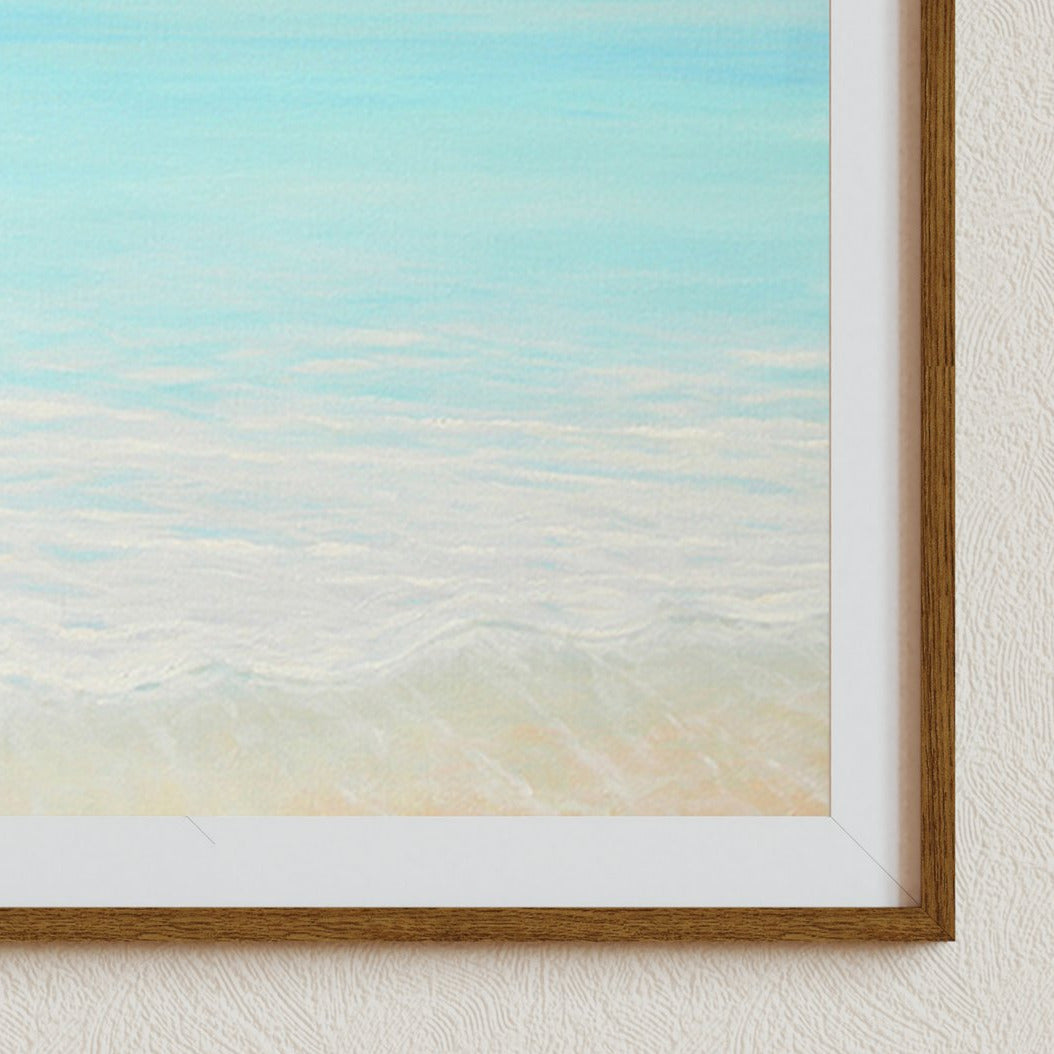 Beach Canvas Art, Seascape Painting, Bahamas Painting, Ocean Wall Art, Scenery Canvas Art Print, Sunset Art Prints, Signed by Artist, Limited Edition Art